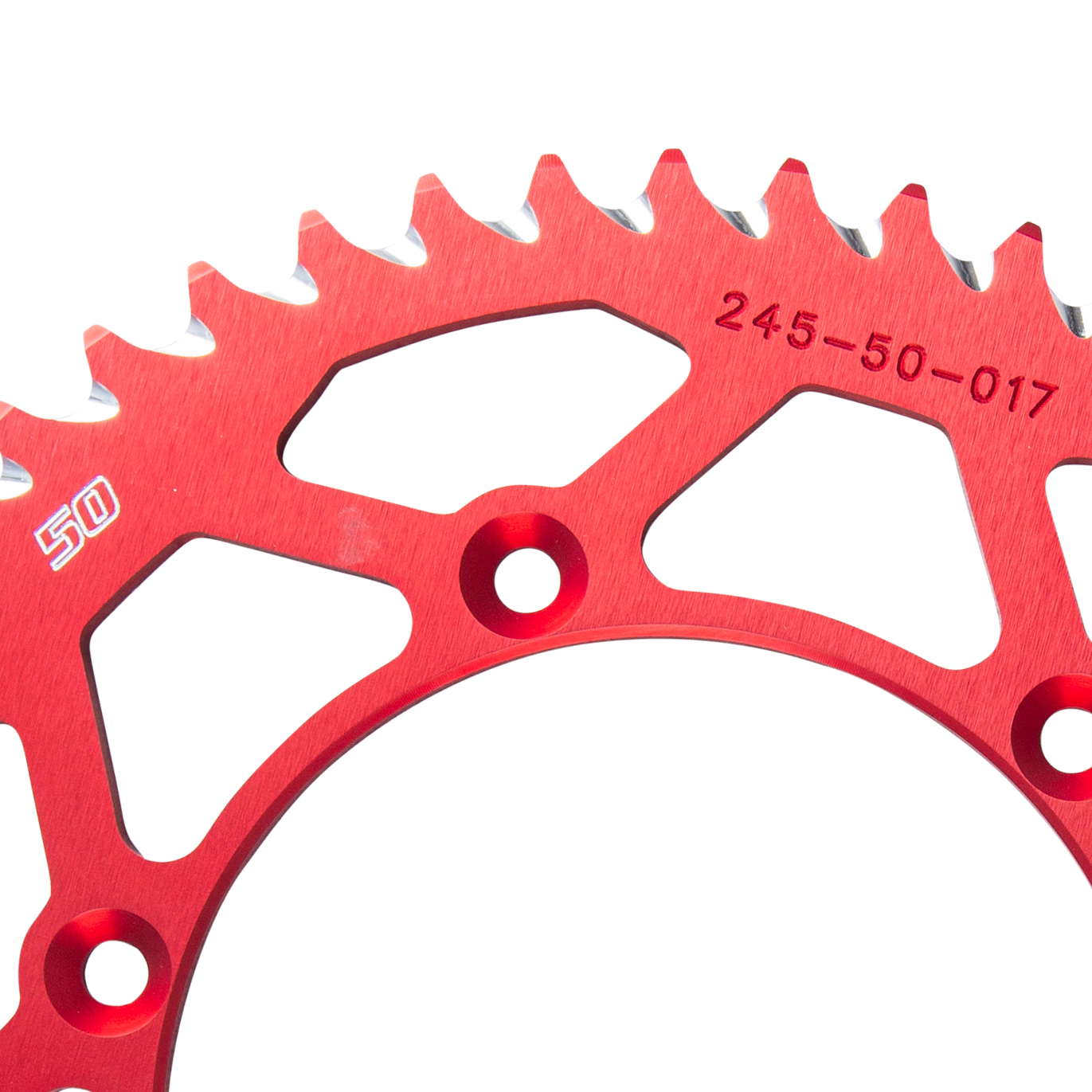 Proworks Aluminum Rear Sprocket Red | 24MX