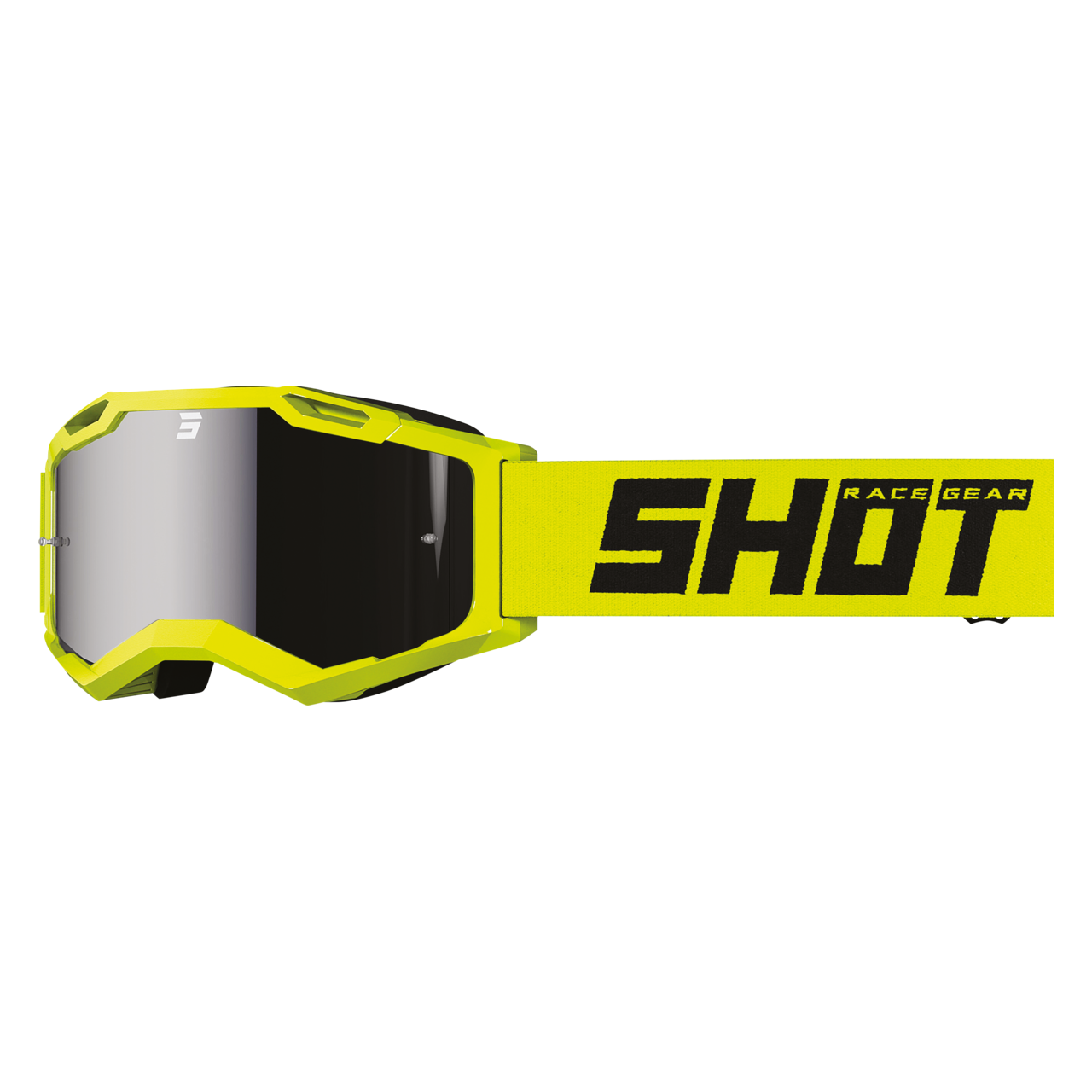 Crossbril Shot Assault 2.0 Solid Glossy-Silver Iridium Lens