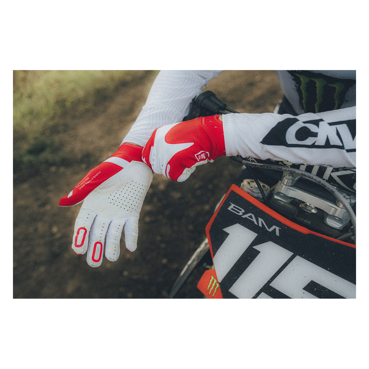 Rokavice MX 100% iTrack Mladi