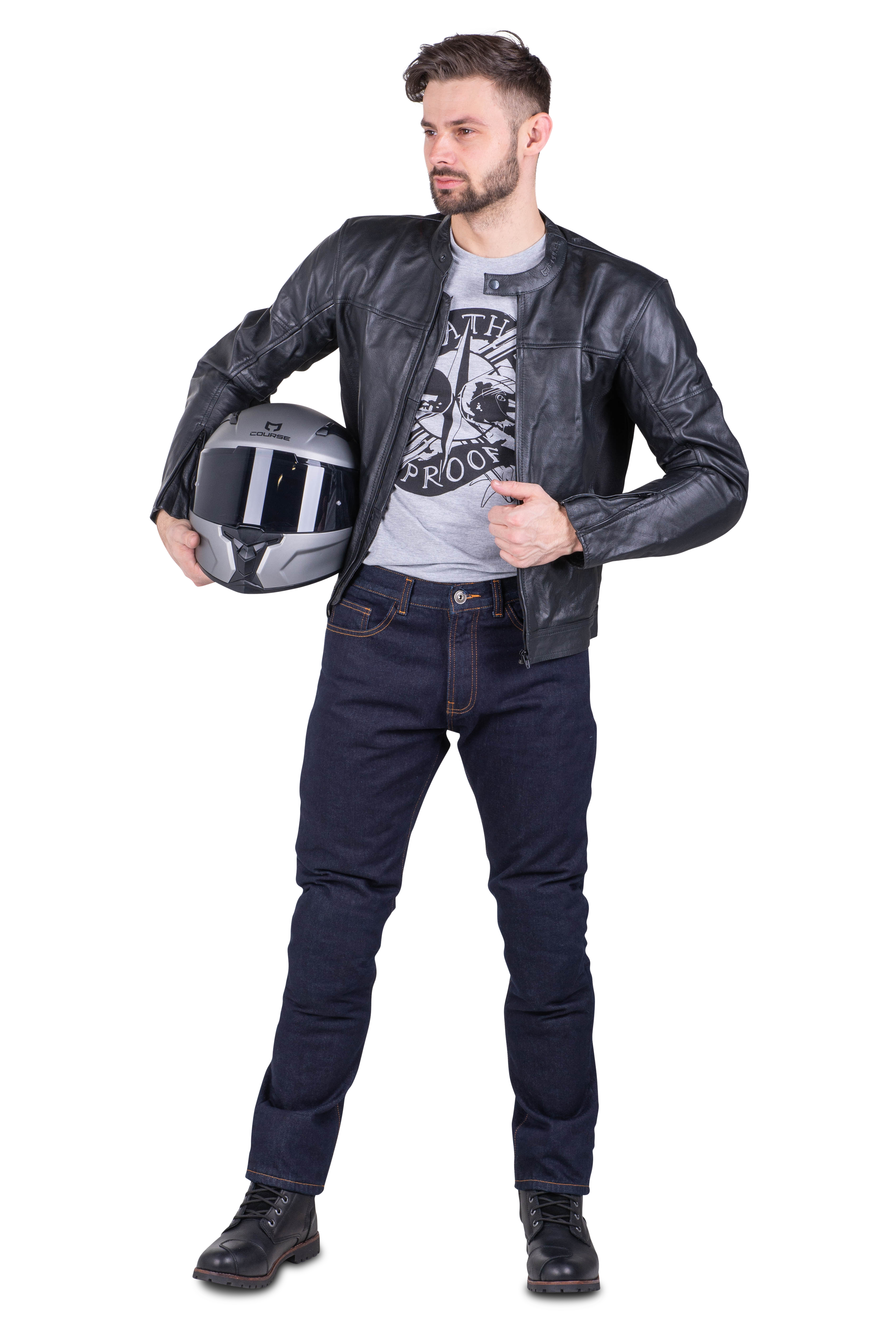 Vaqueros de Moto Course Heavy Duty Refuerzo Aramida Regular