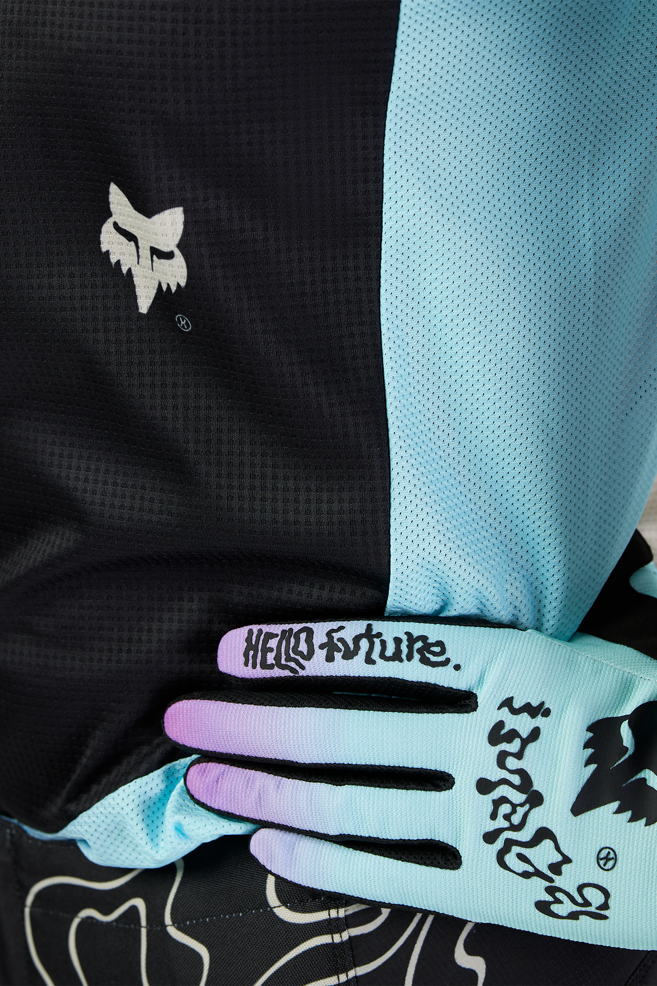 Camiseta de Cross FOX 180 Hello Future