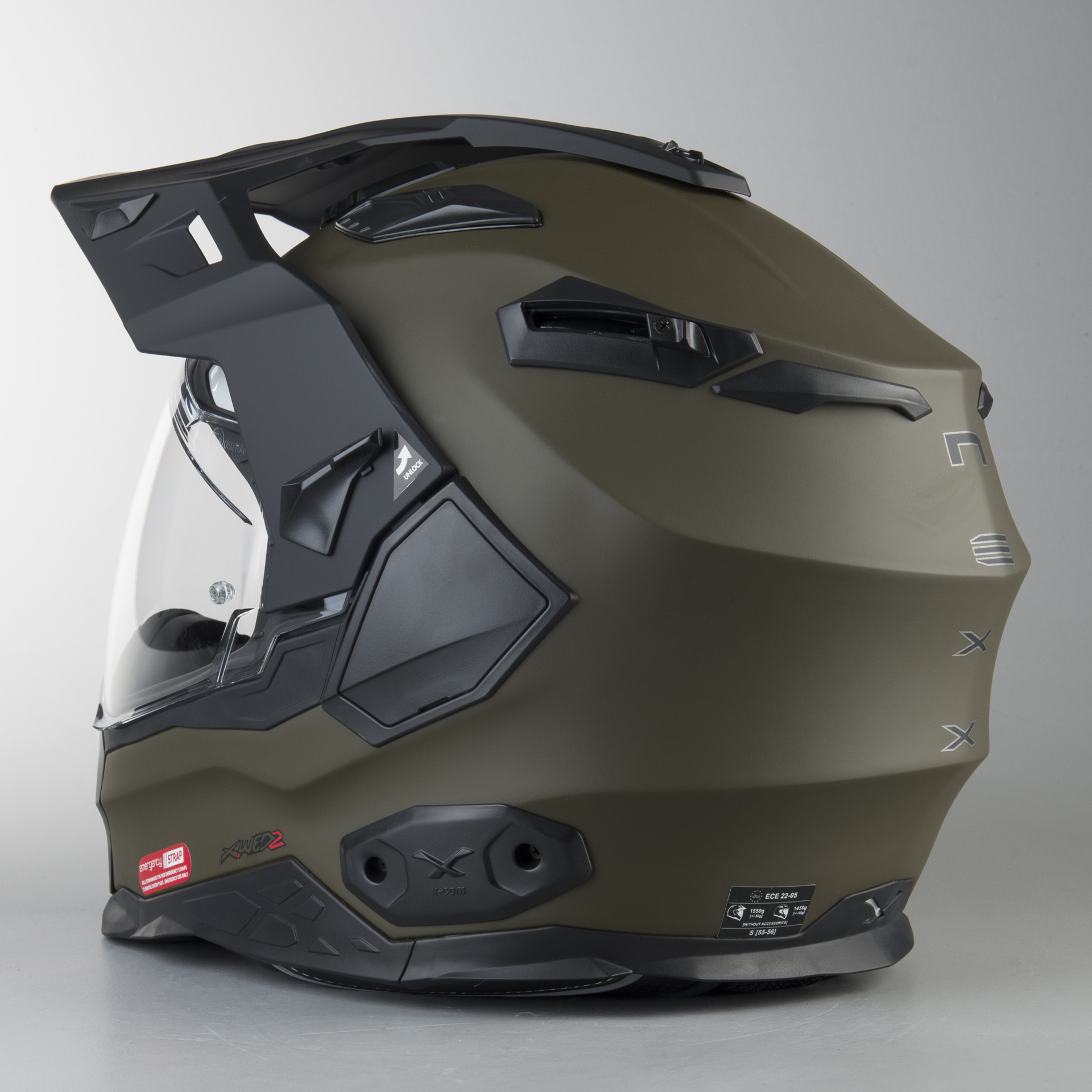 Casco Adventure Nexx X.WED2 Plain