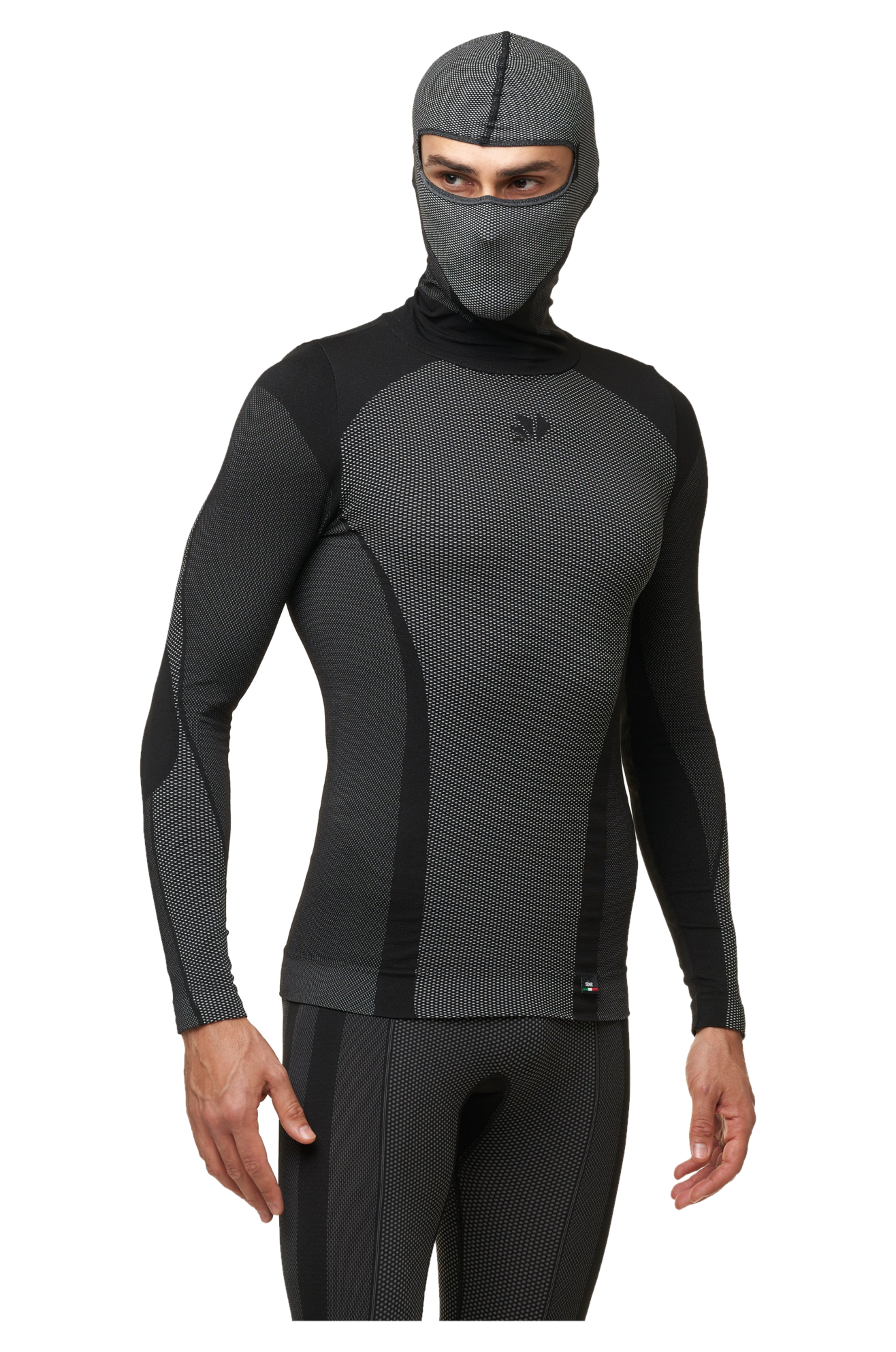 SIXS TS2 DB 4-season long-sleeve hooded shirt
