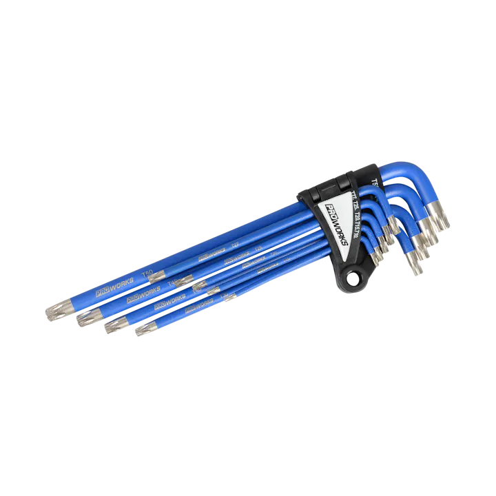 Moersleutelset Torx Proworks 9-delig T10-T50