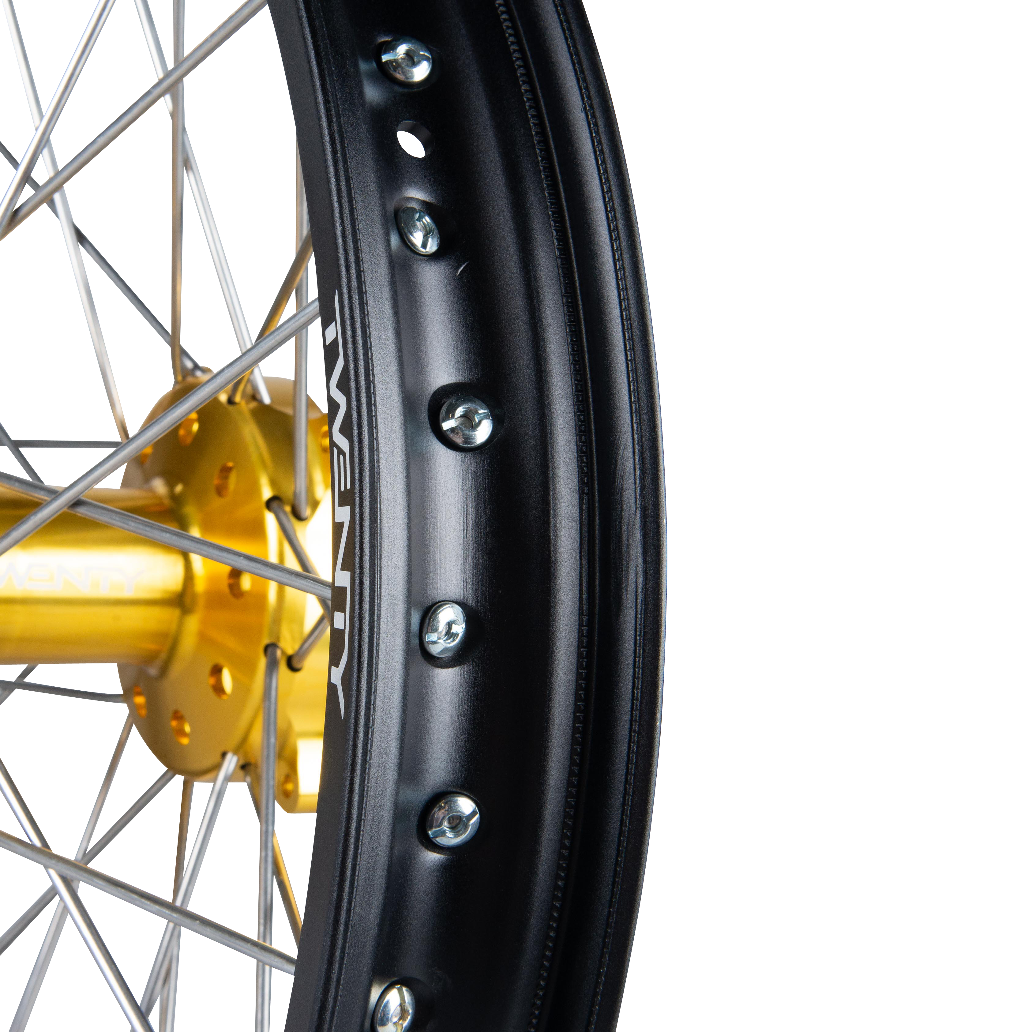 Roată Spate Twenty MX 18" Negru-Auriu