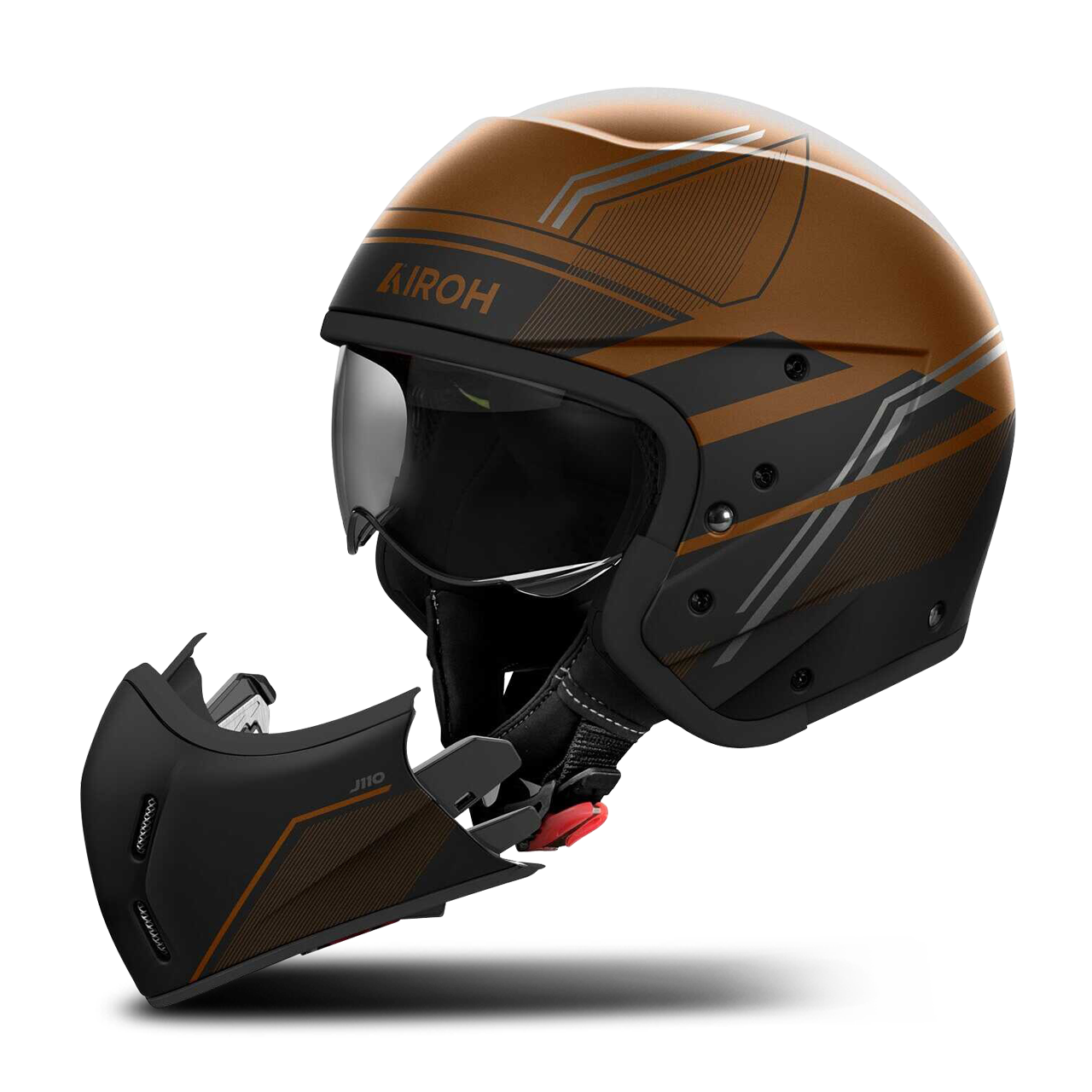 Systeemhelm Airoh J 110 Mat