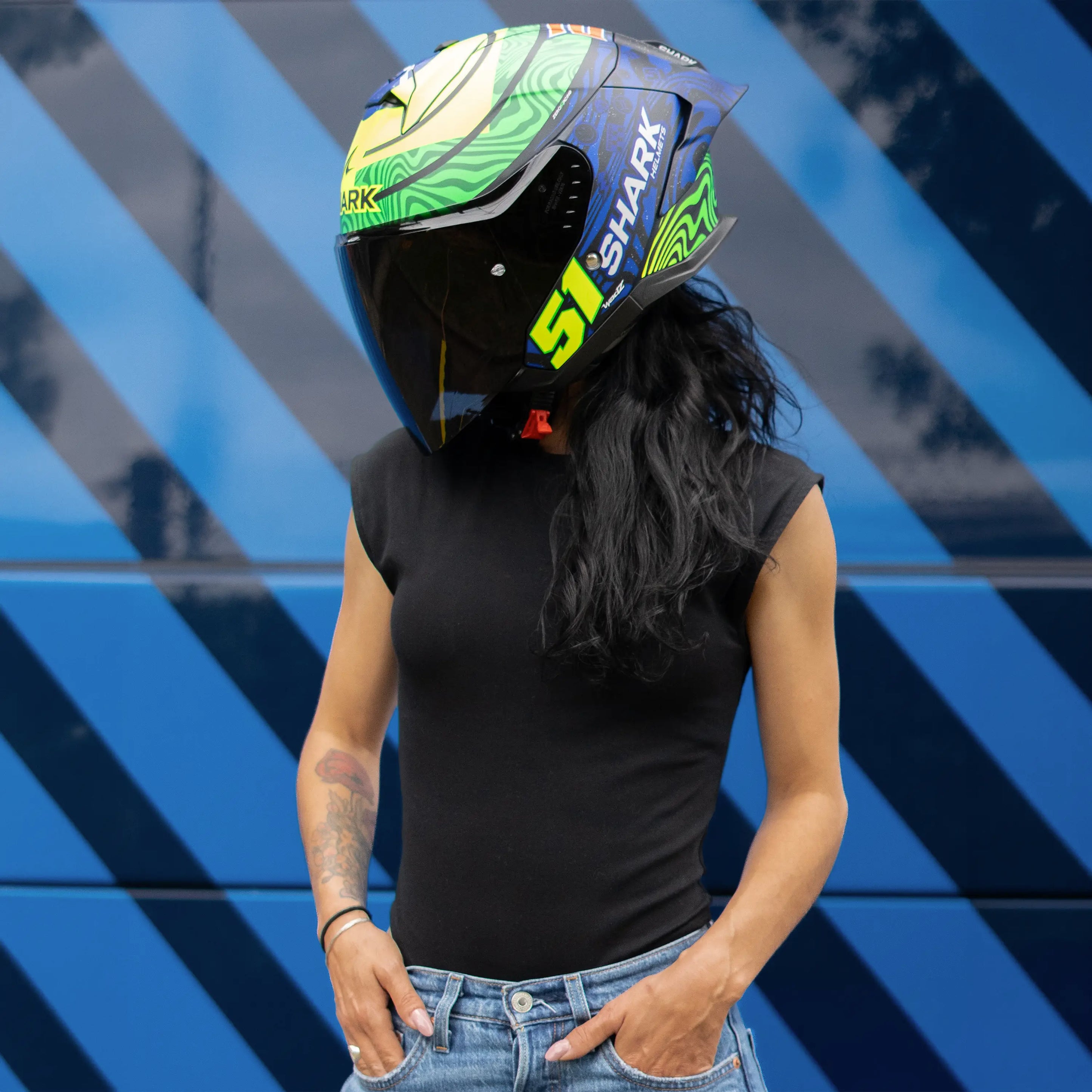 Jethelm Shark Skwal Jet Cup MOTOGP