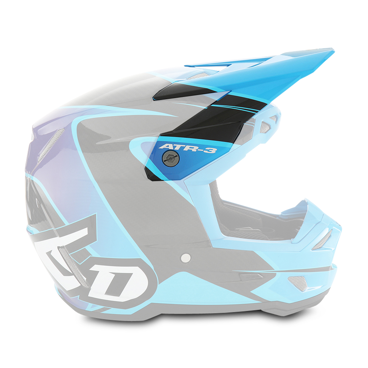 Cozoroc Cască Motocross 6D ATR-3Y Wave Tineret
