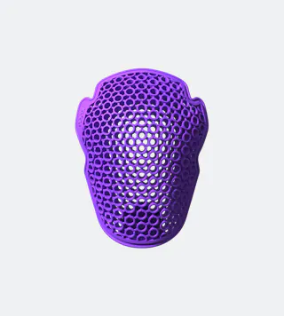 Inserção de Protetor de Ombro MC RE ZRO® MK1 Curvo Nível 2 Tipo B Roxo