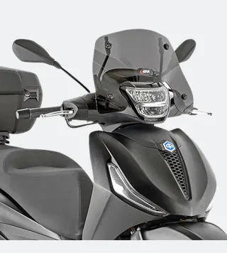 Robogó Szélvédő Givi Beverly 300-310-400 HPE Füstszínű