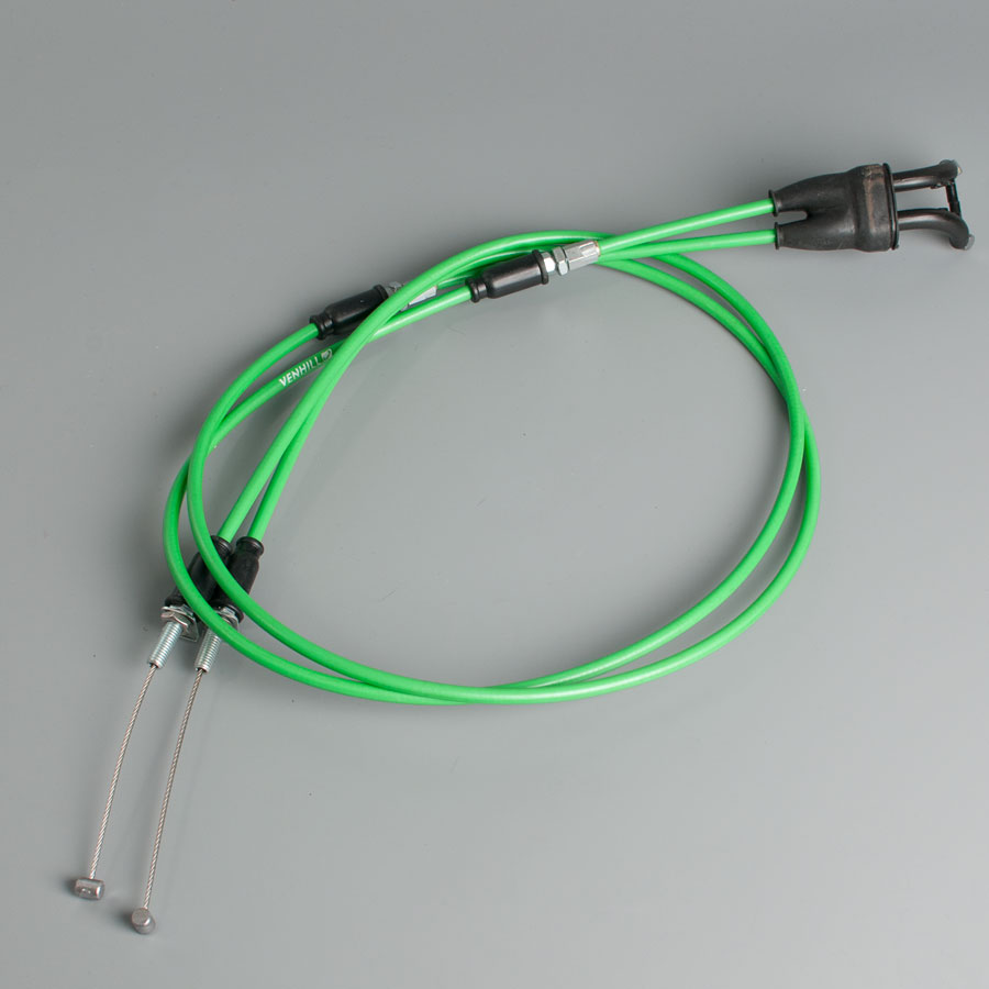 Venhill Featherlight Throttle Cable Green