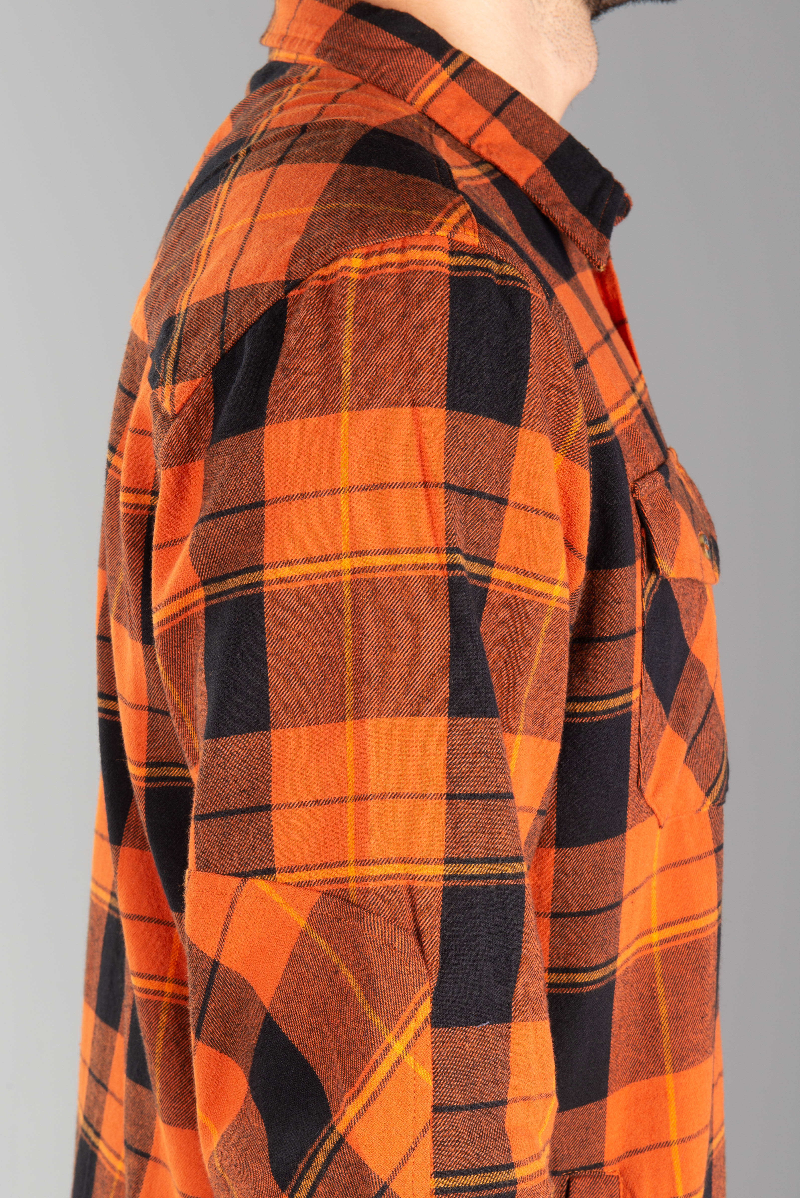 Fxr Timber Plaid Shirt Orange Black Lowest Price Guarantee