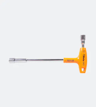 Beta Tools T-Handle with Socket Wrench