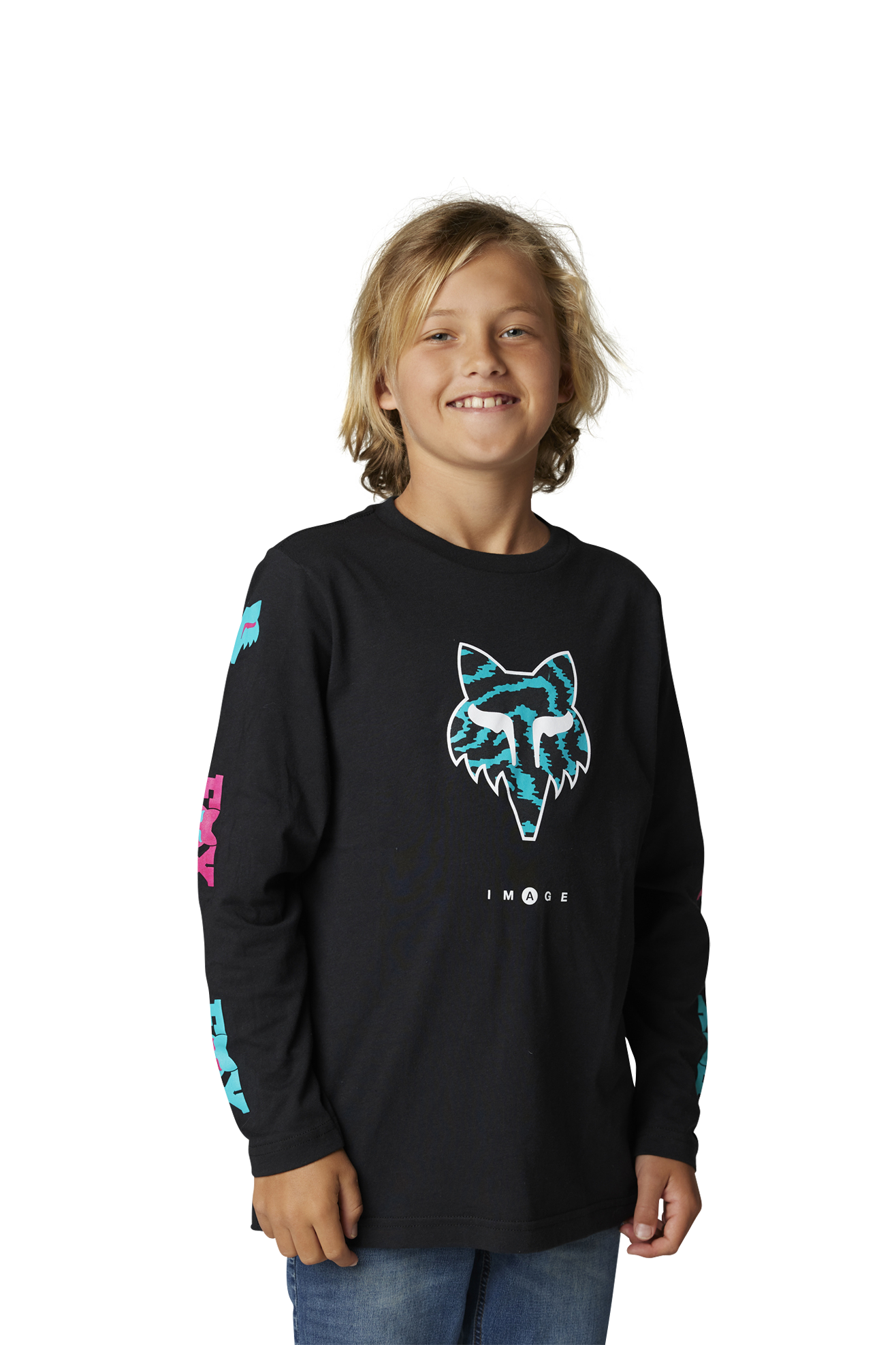 Camiseta Niño FOX Nuklr Manga Larga
