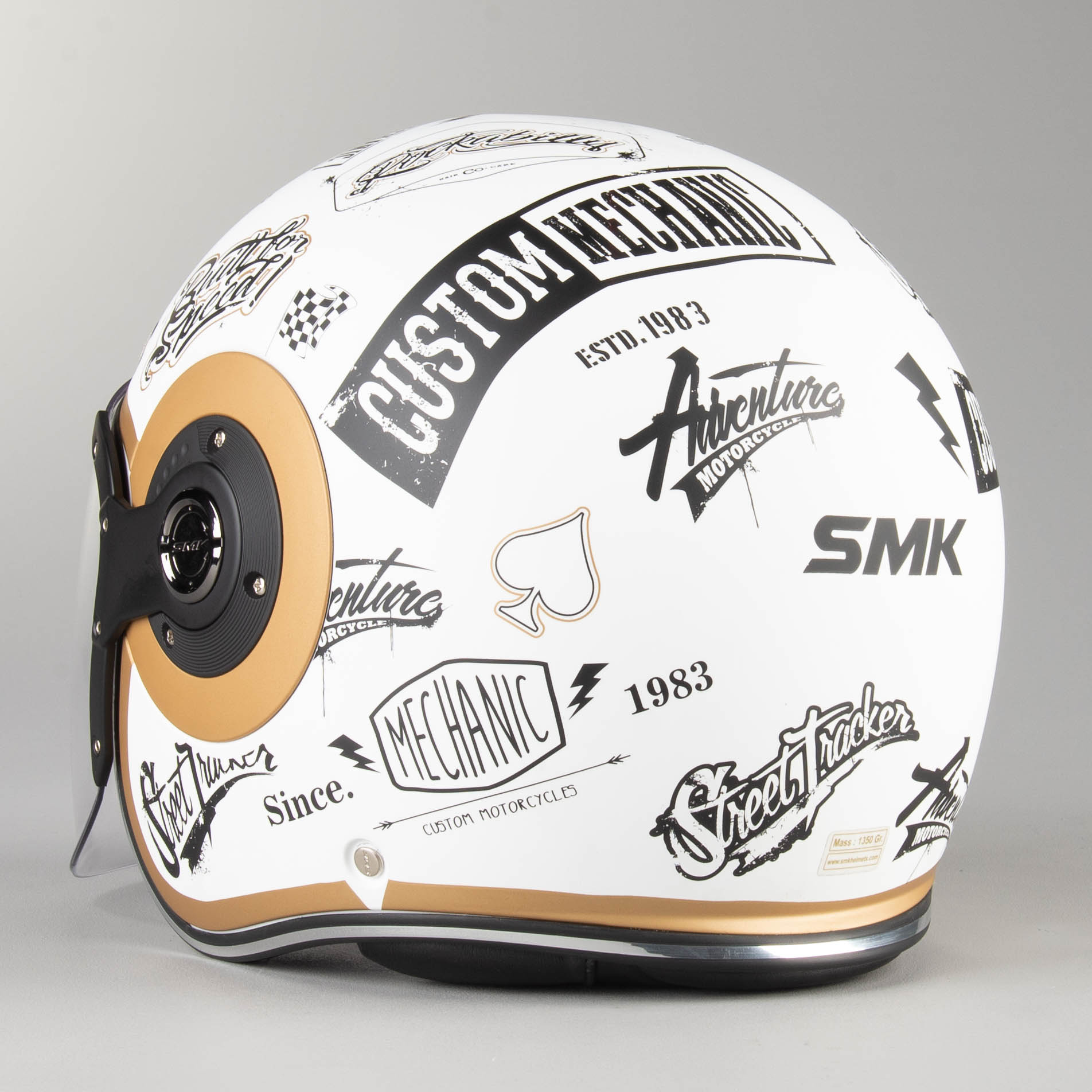 SMK Eldorado Jet Tracker Open Helmet
