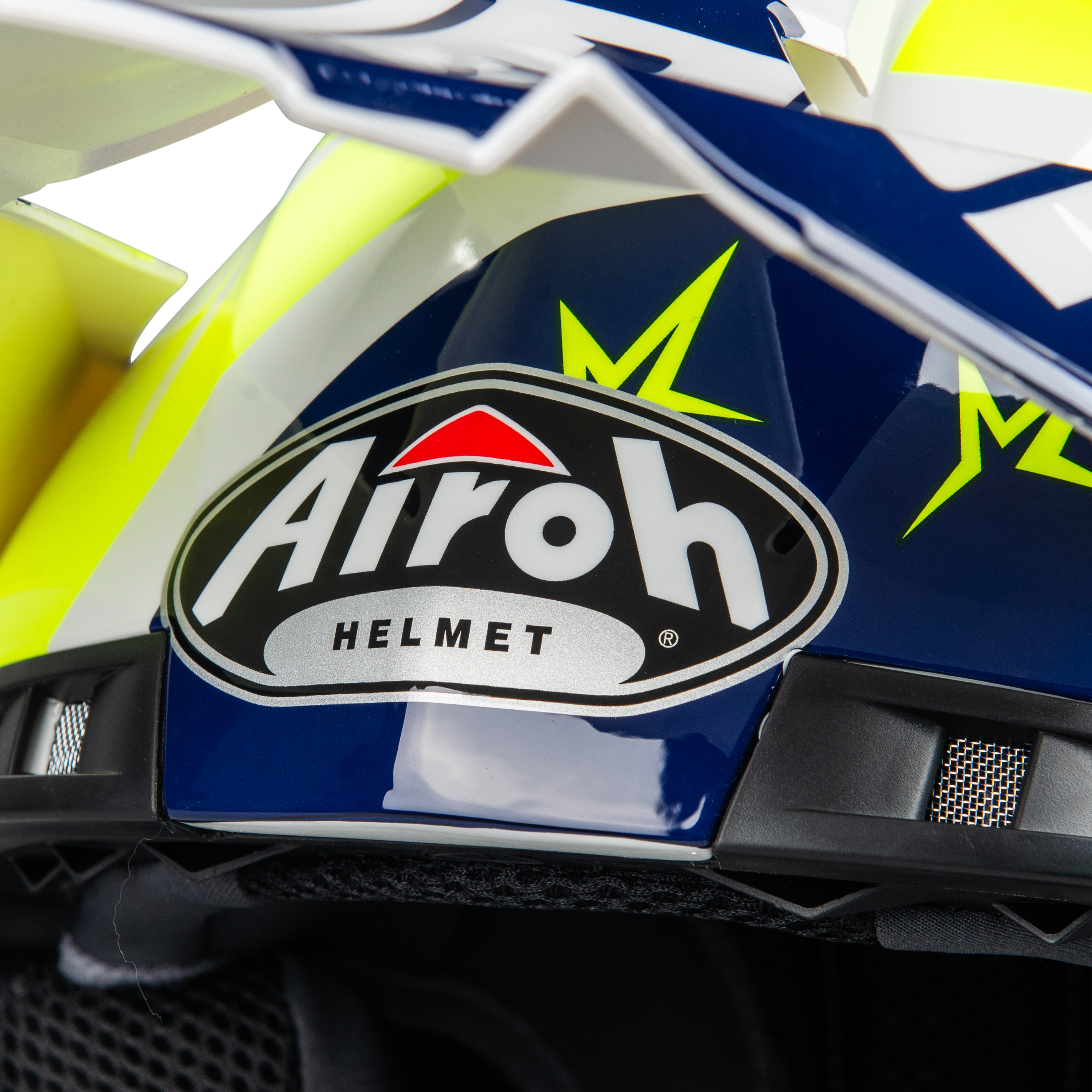 Helmklep/Spoiler voor Crosshelm Airoh Switch Startruck