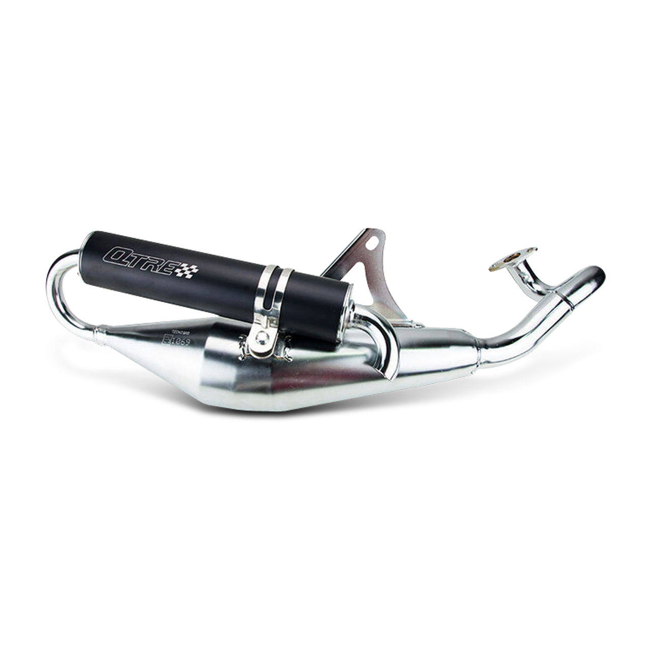 Scooteruitlaat Tecnigas Q-TRE Chroom