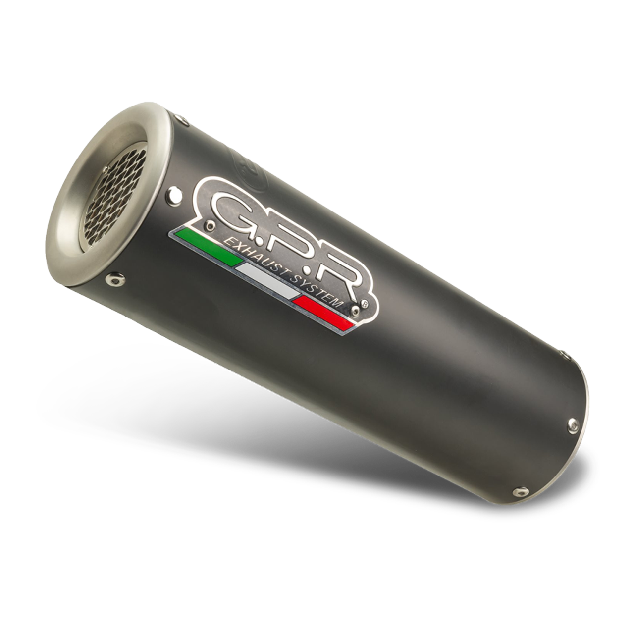 Slip-On Uitlaat G.P.R. M3 zwart titanium