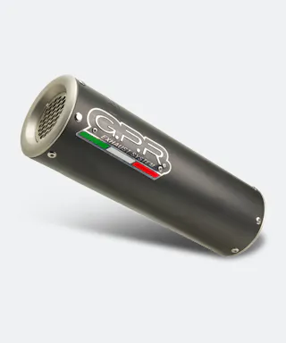 Slip-On Uitlaat G.P.R. M3 zwart titanium