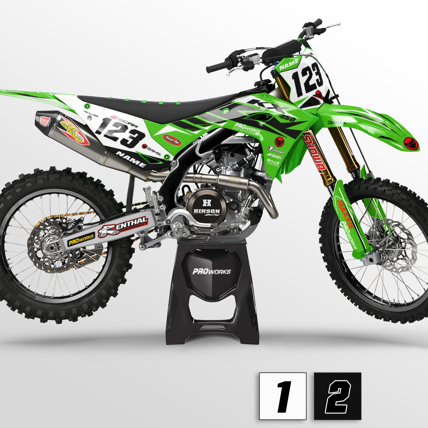 Grafiche Moto per Kawasaki KX 85 19-16 | 24MX