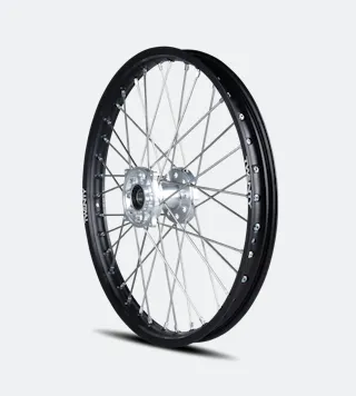 Twenty MX Front Wheel Black-Silver 21"