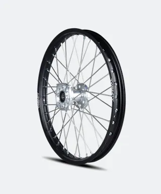 Twenty MX Front Wheel Black-Silver 21"