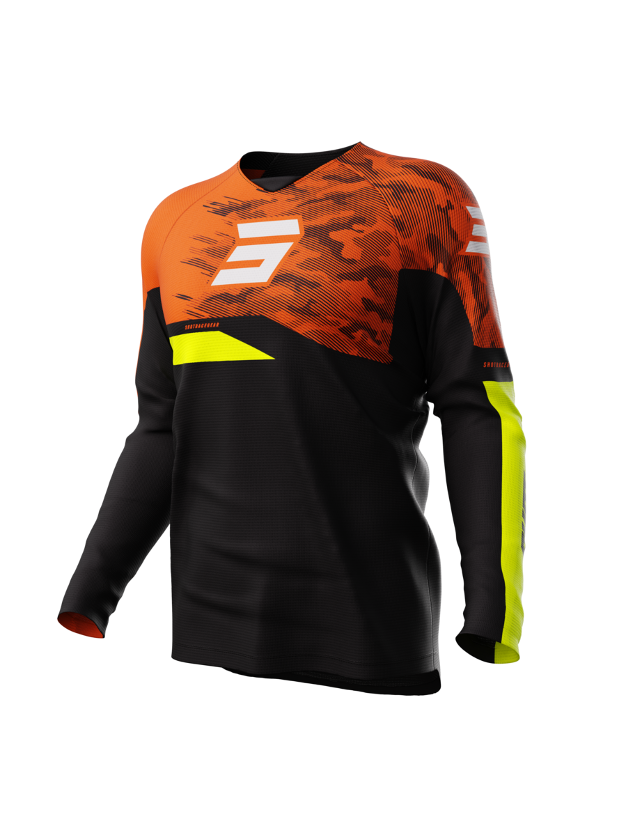 Camiseta de Cross Niño Shot Draw Matrix