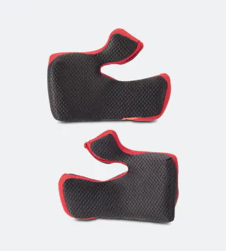 Set Almohadillas Casco de Cross Alpinestars SM10 226 R Negras