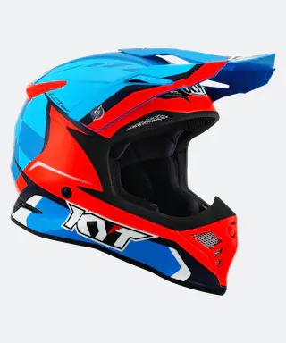 Casco de Cross KYT Skyhawk Glowing