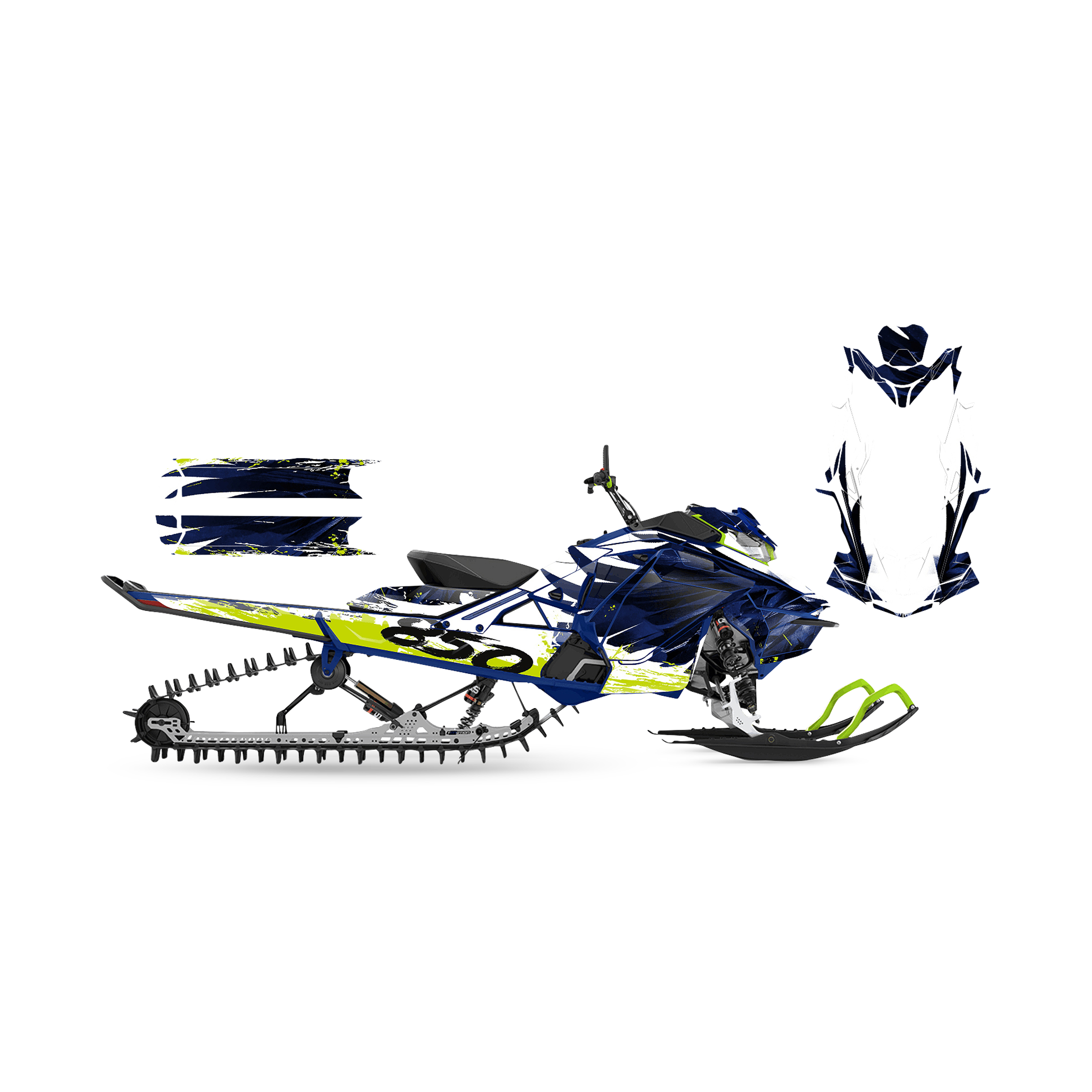 Tarrasarja SweTown Wings-Dark-Sininen-Lime