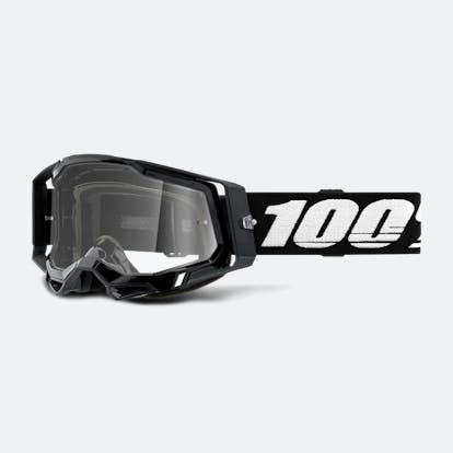 100% Racecraft 2 MX Goggles Black - Now 27% Savings | 24MX