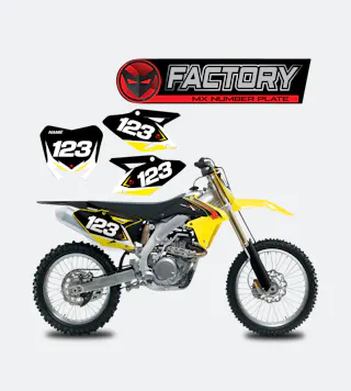 Autocolantes para Porta-Números Factory