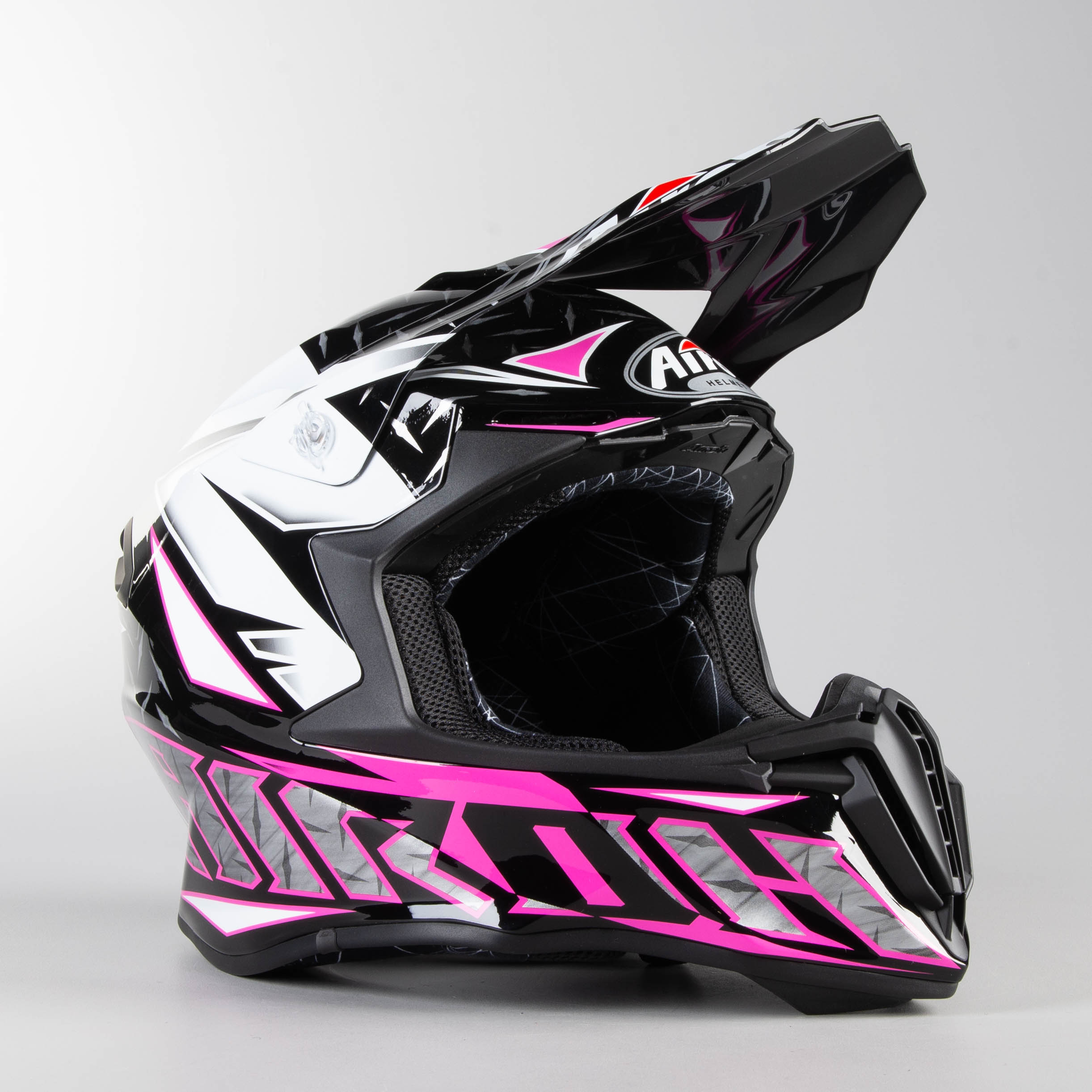 Airoh HELMET TWIST IRON PINK GLOSS S Ropa y accesorios de protección Coche  y moto