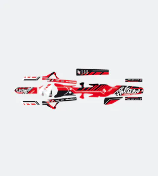 Stickerset Blackbird Traction Montesa Trial
