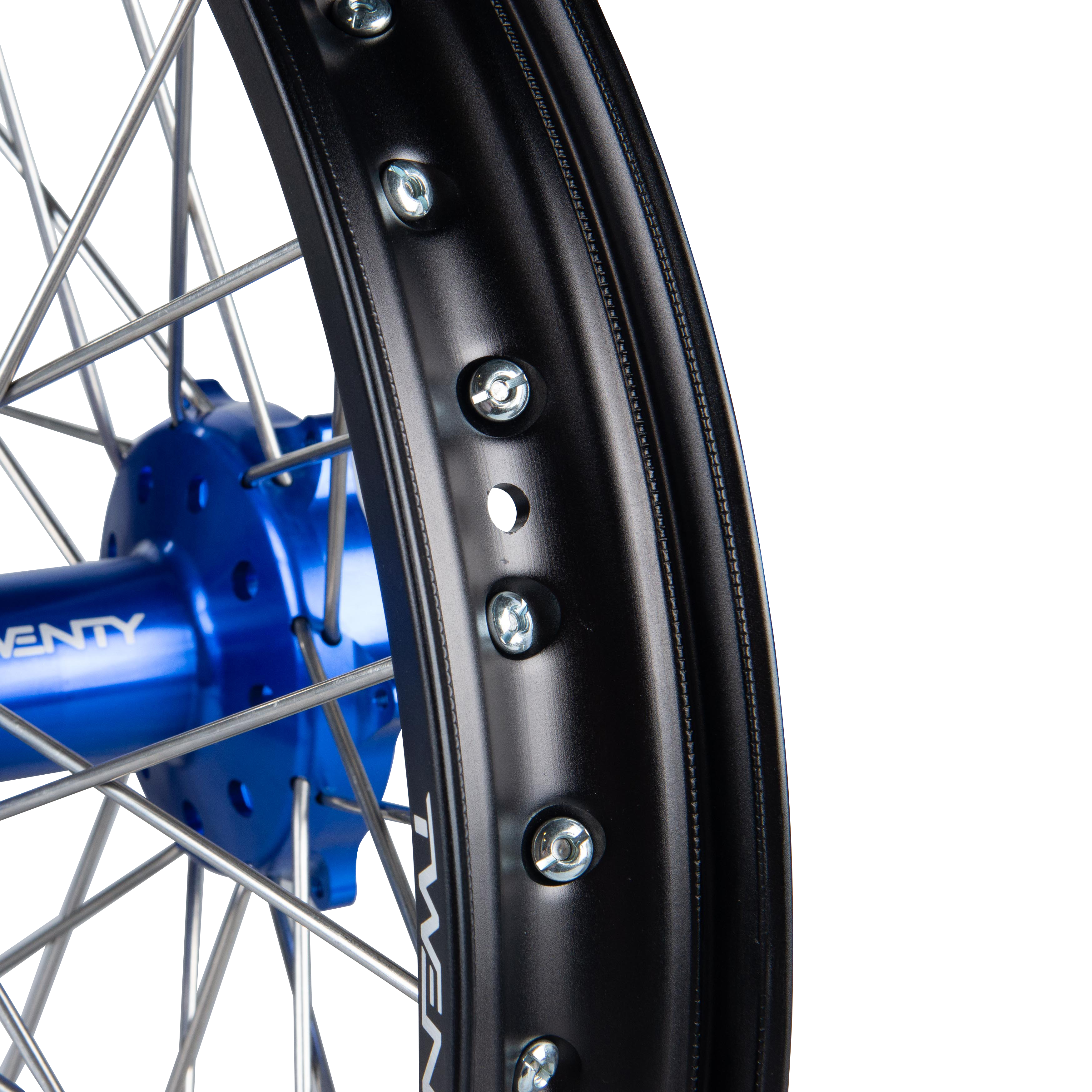 Rueda Trasera de Cross Twenty Negro-Azul 19"