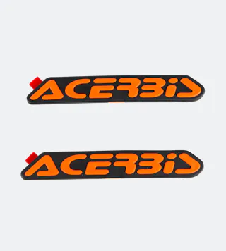 Gumový Polep Acerbis Černá-Oranžová