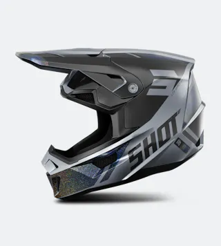 Capacete MX Shot Lite Ultra Holográfico