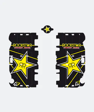 Radiatorbeschermingsstickers Blackbird Rockstar Energy