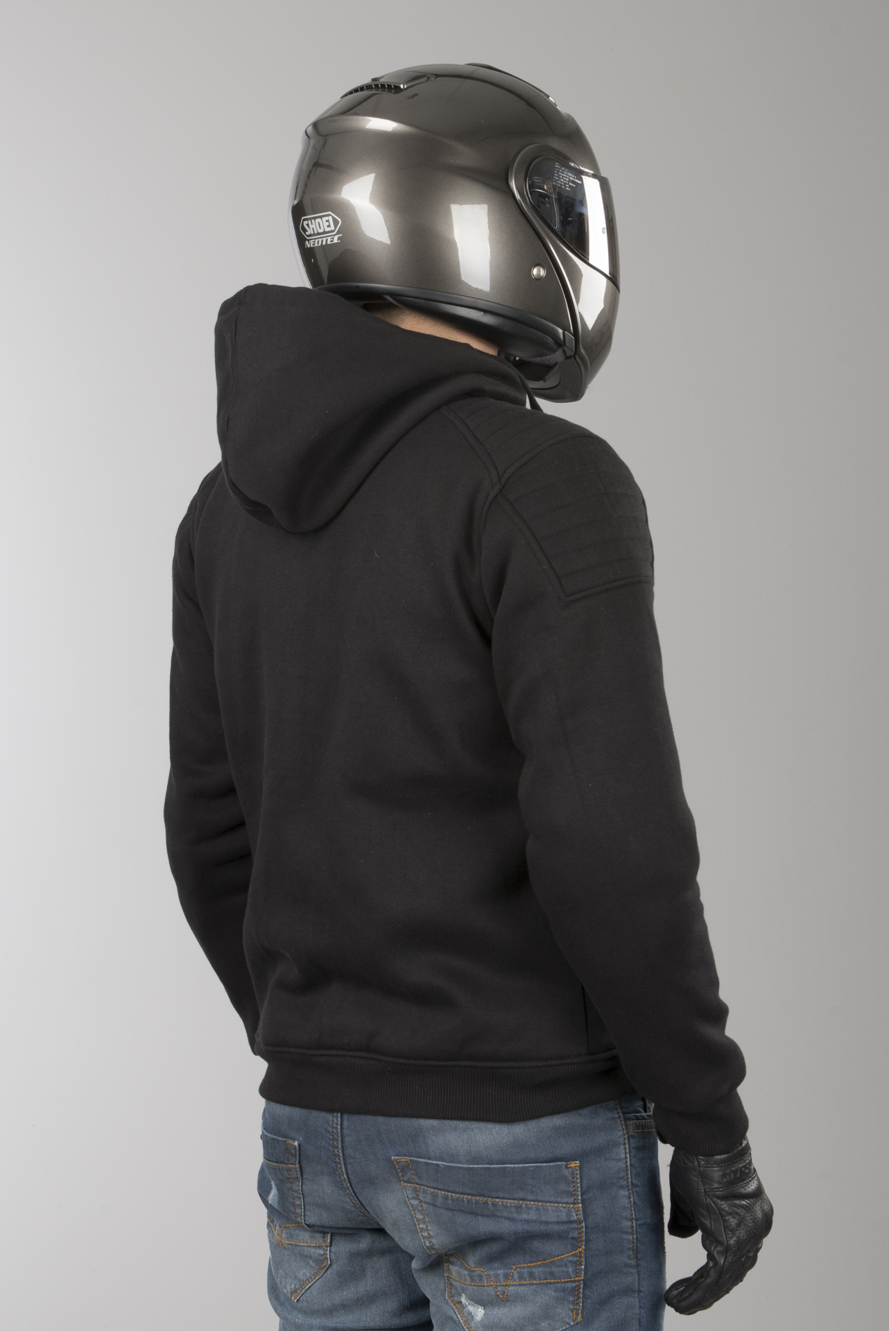 Chaqueta con capucha de Moto Course Hero Refuerzo Aramida