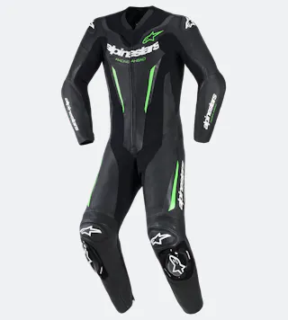 Combinaison En Cuir Moto Alpinestars GP Force V2 1Pc
