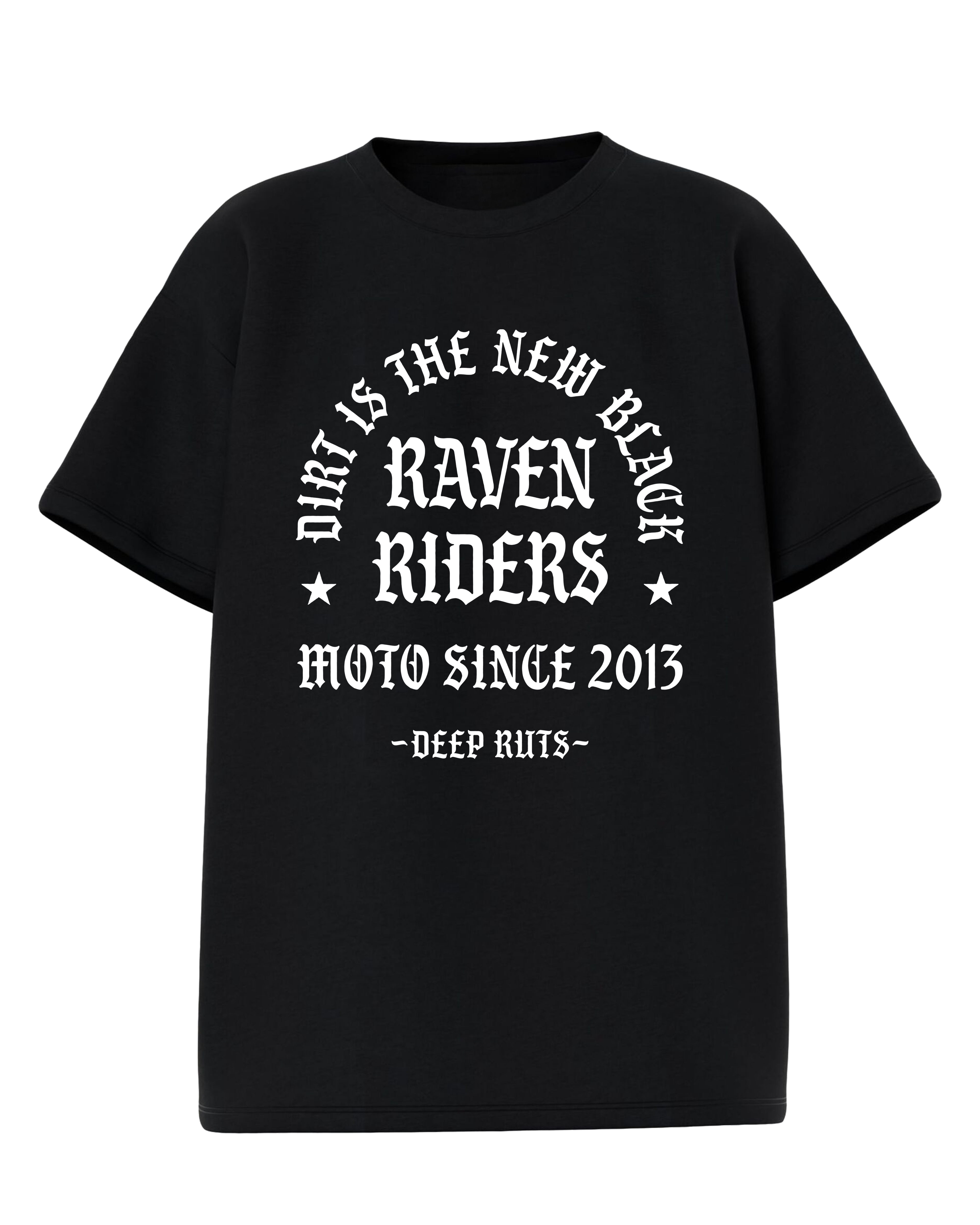Raven Gothic Oversize T-Shirt