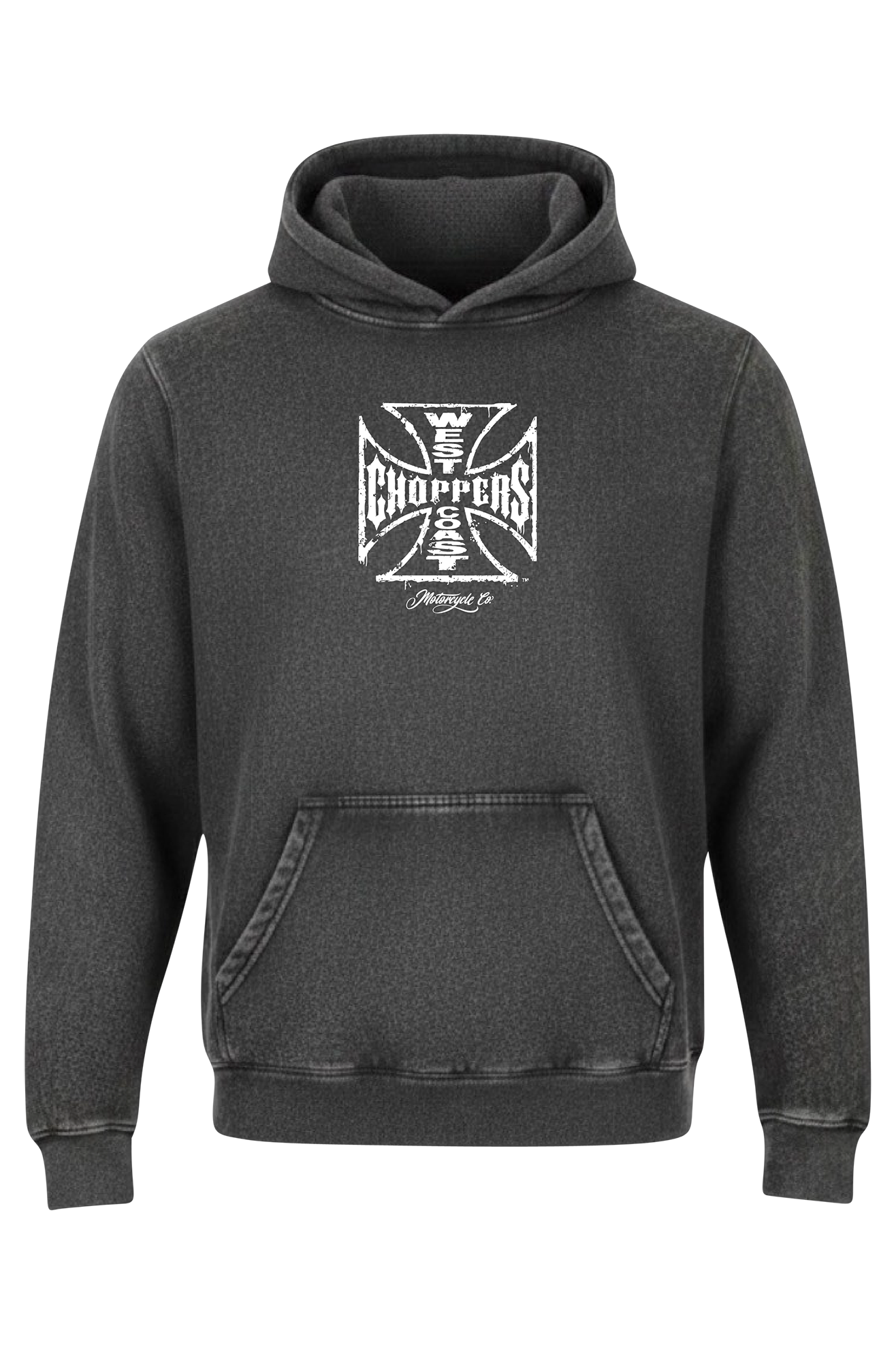 Hættetrøje West Coast Choppers Vintage Washed
