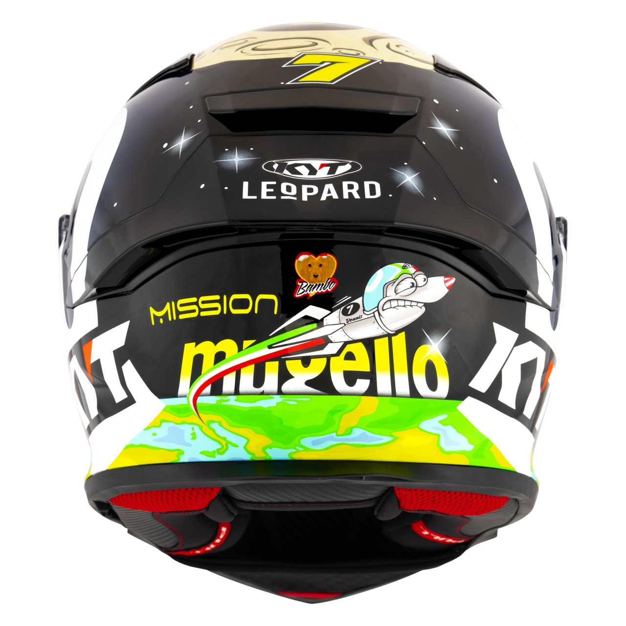 KYT R2R Max Full Face Helmet Foggia Mugello Replica 2022