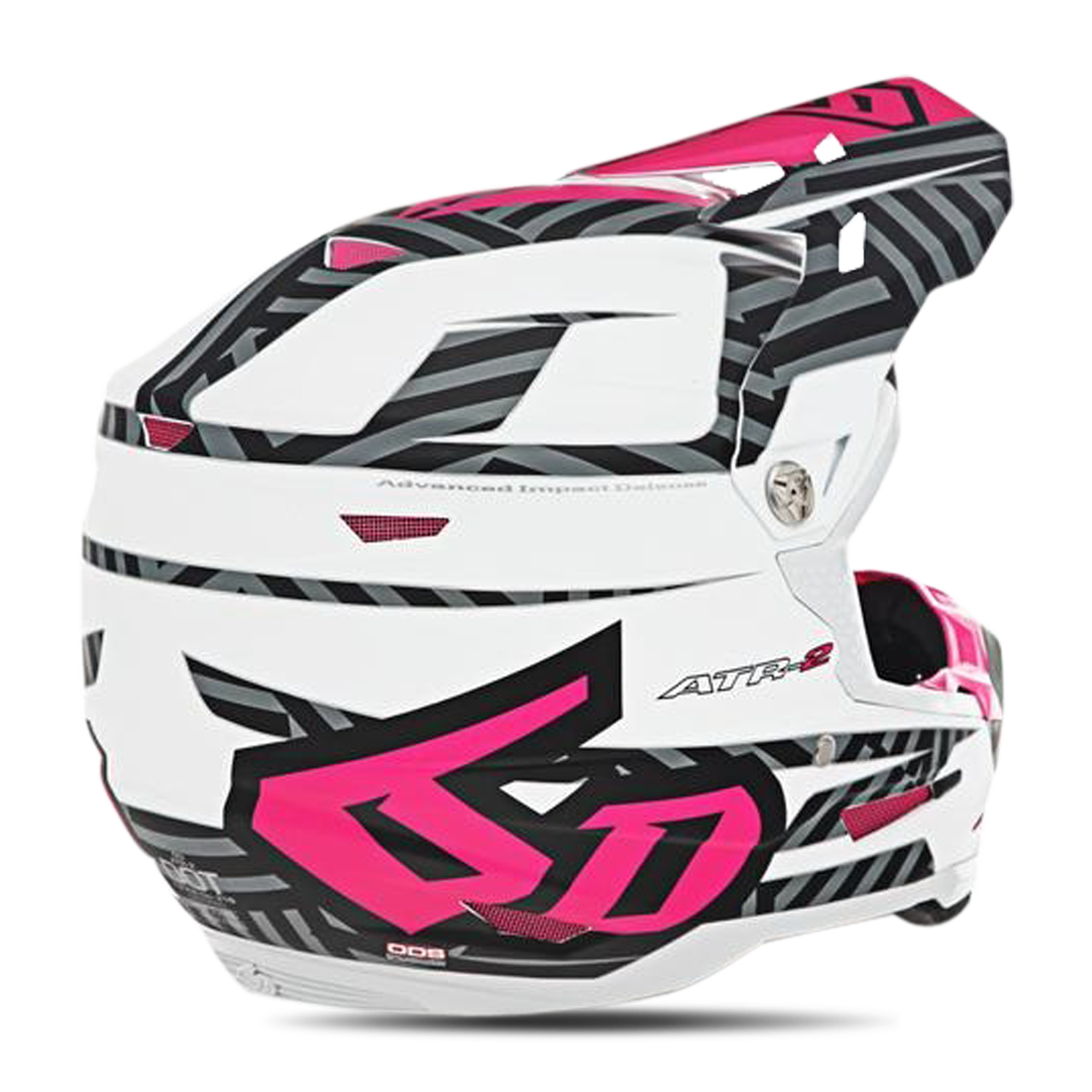 Crosshelm Kinderen 6D ATR-2Y Havoc Neon