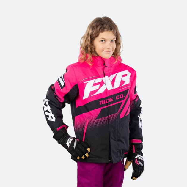 Jakke FXR Boost Junior Rosa Svart Hvit Jakke FXR Boost Junior Rosa Svart Hvit