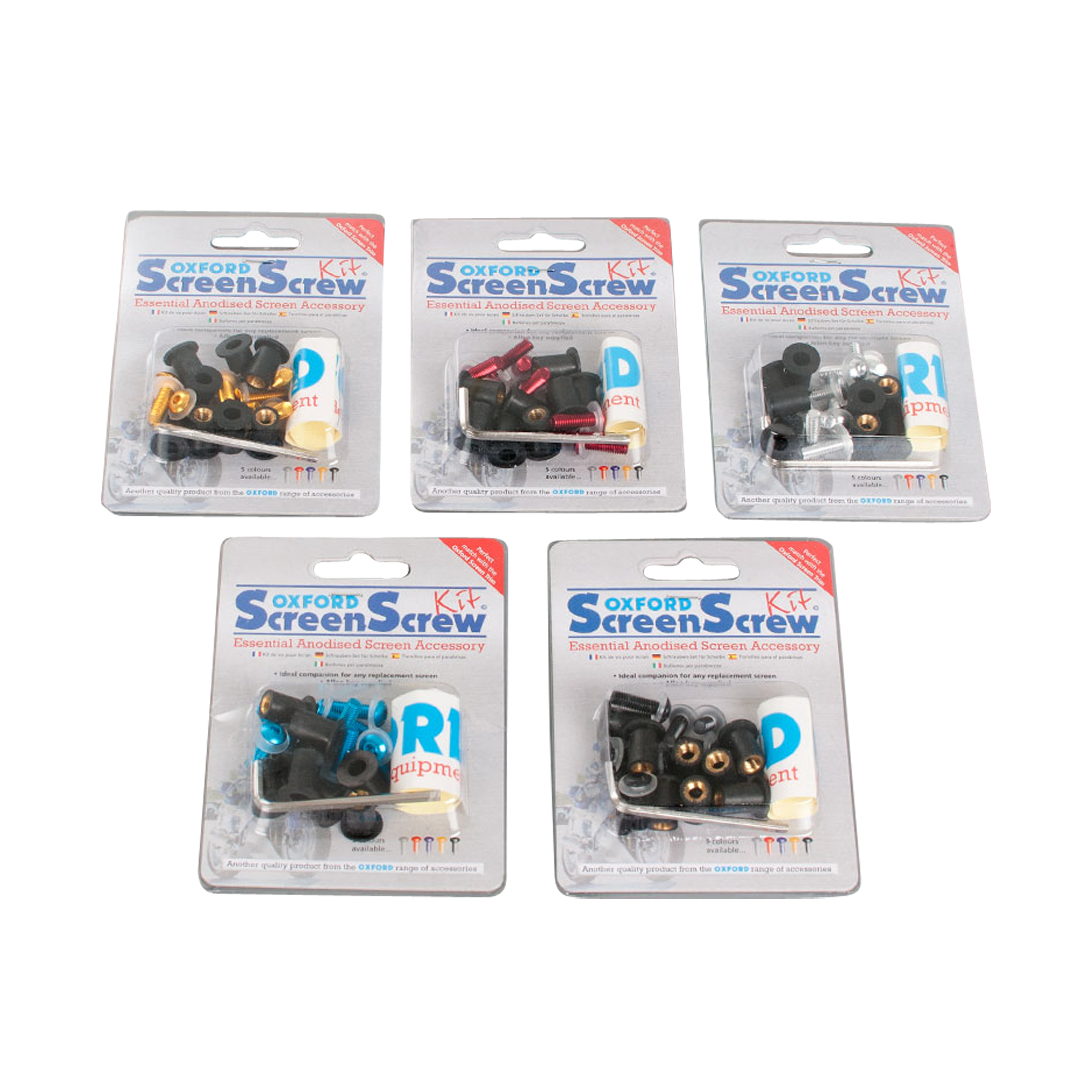Oxford Windscreen Screw Kit