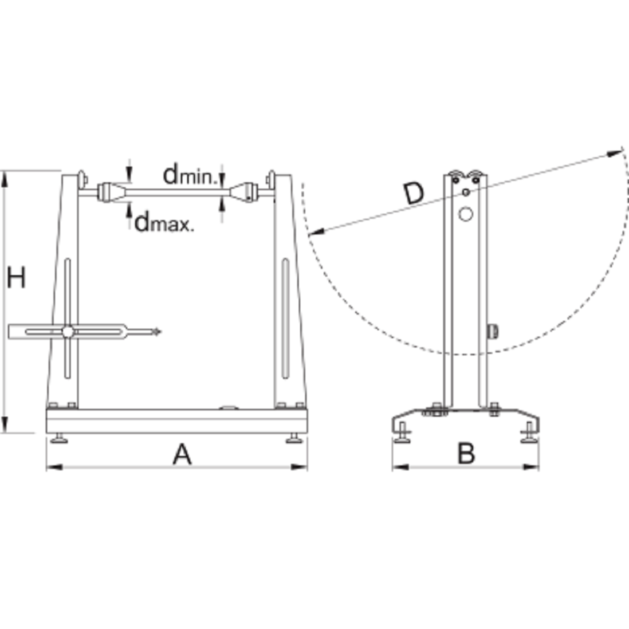 Équilibreuse de Roue Unior