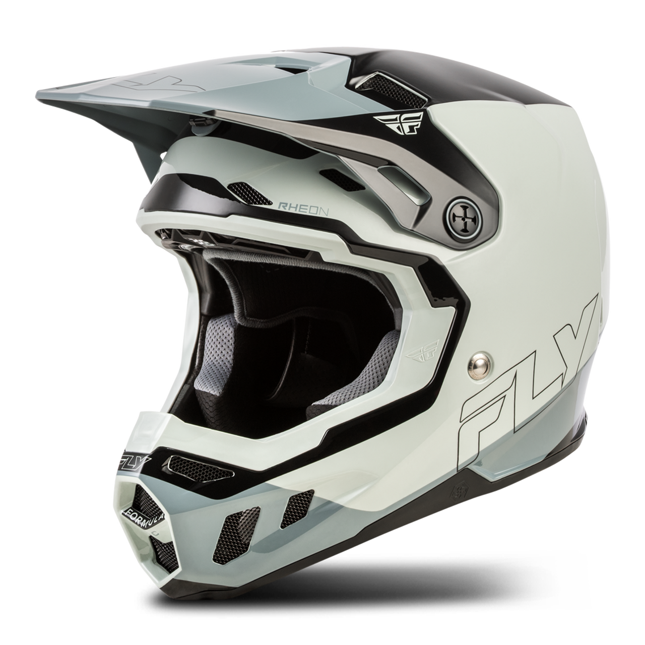 Kask Cross Fly Racing Formula Cc Glide V26 Szary/Jasnoszary/Czarnyl-image