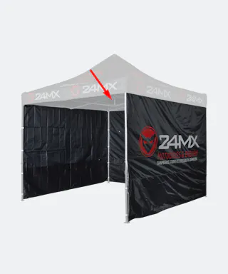 3-Pack Tentwanden 24MX Zwart