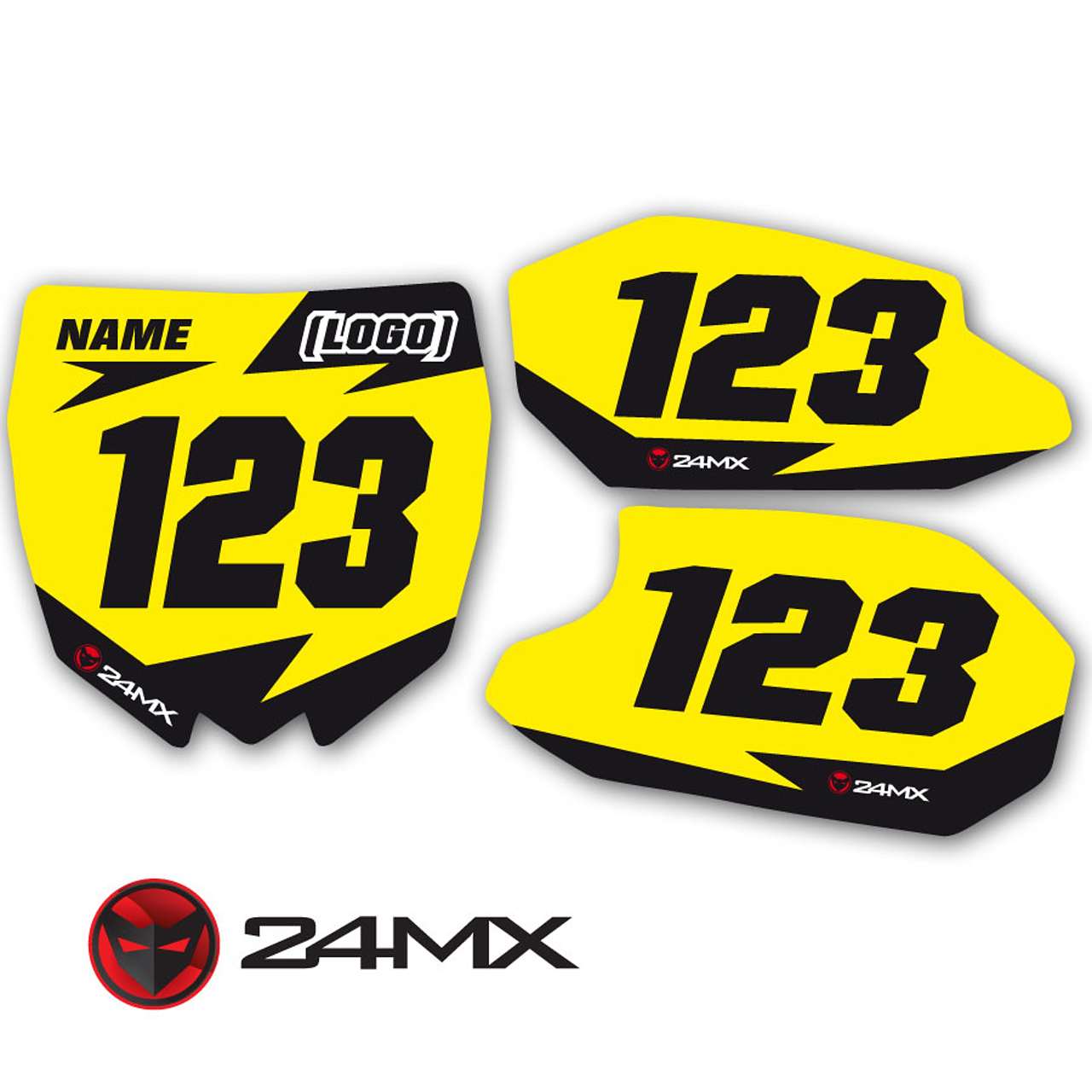 Race Nummerplaatstickers